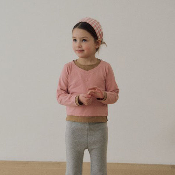Madeleine Tee Korean toddler t-shirt in blue made in Korea