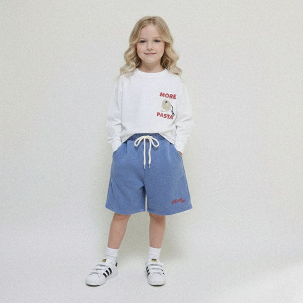 Felix Pigment Shorts Korean juniors shorts in blue made in Korea