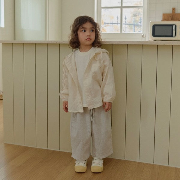 Mind Pumpkin Pants Korean toddler pants in light melange made in Korea