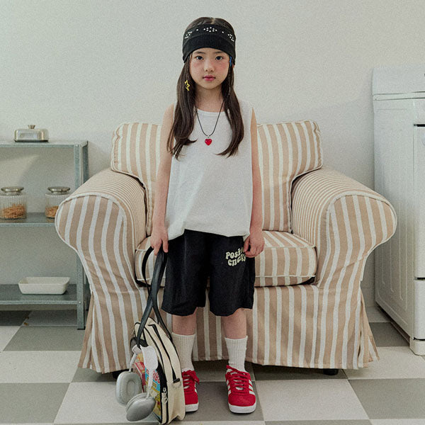 Mela Shorts Korean juniors shorts in beige made in Korea