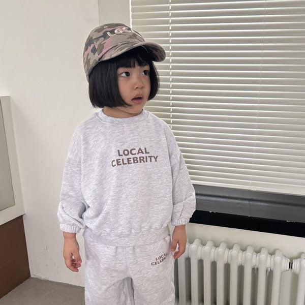 Camo Cap Korean kids accessory in khaki made in Korea