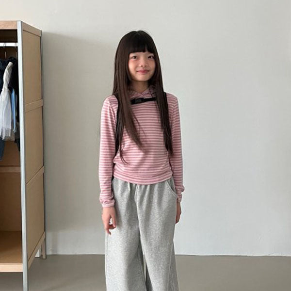 Hops Hoodie Korean juniors sweater in pink made in Korea