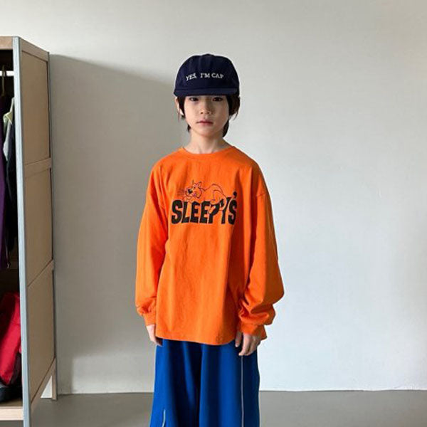 Sleepy Tee Korean juniors t-shirt in green made in Korea