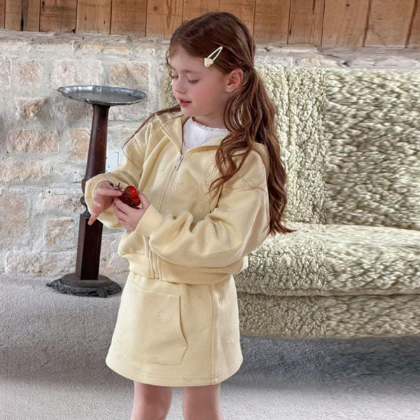 6015 Set Korean toddler set in yellow made in Korea