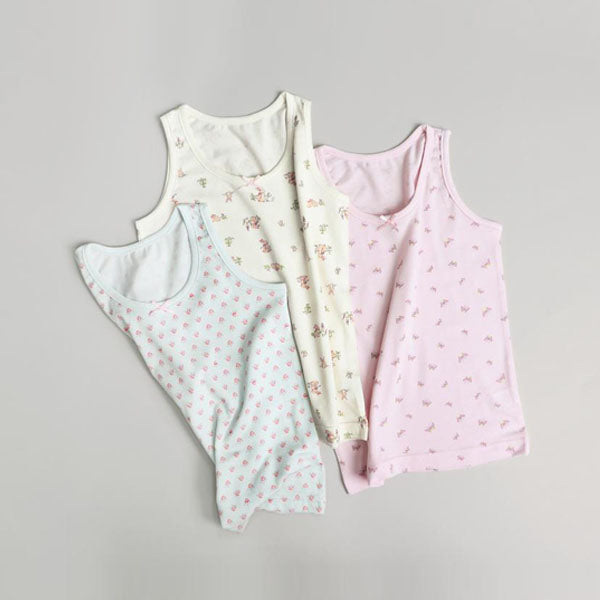 Modal Sleeveless Undershirt - CM Lovely Korean toddler underwear in cm lovely made in Korea
