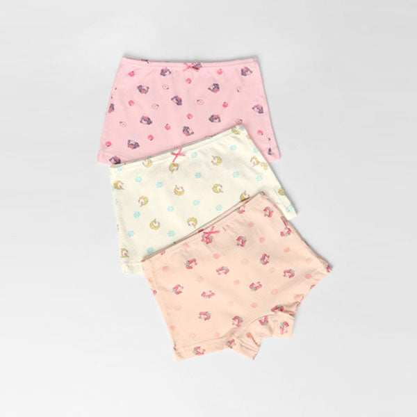 Modal Boxer Briefs - CM Princess Set Korean toddler underwear in cm princess made in Korea