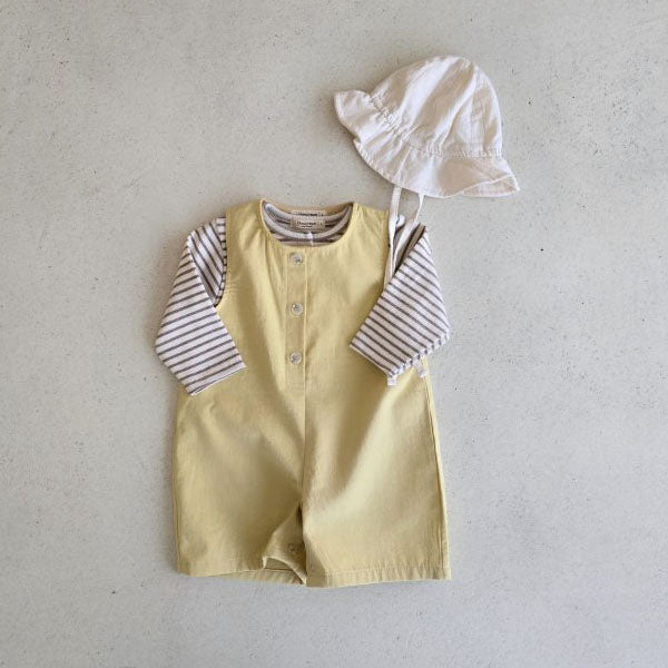 Monet Bodysuit Korean infant bodysuit in ivory made in Korea