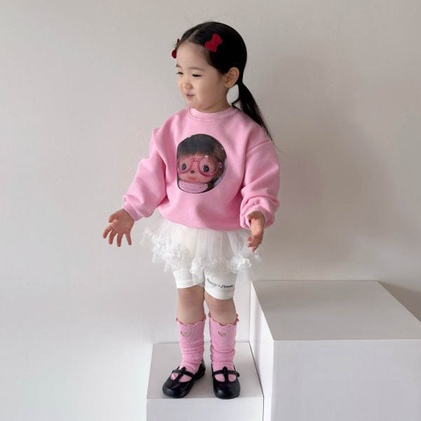 Ella Skirt Korean toddler skirt in ivory made in Korea
