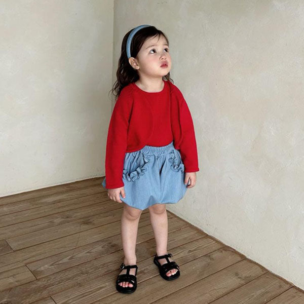 Hive Bubble Pants Korean toddler pants in ivory made in Korea