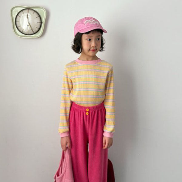 Cotton Candy T-Shirt Korean toddler t-shirt in sky blue made in Korea