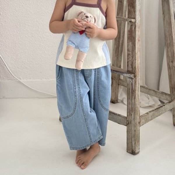 Lovin Two-Cut Denim Pants (Re-Release)