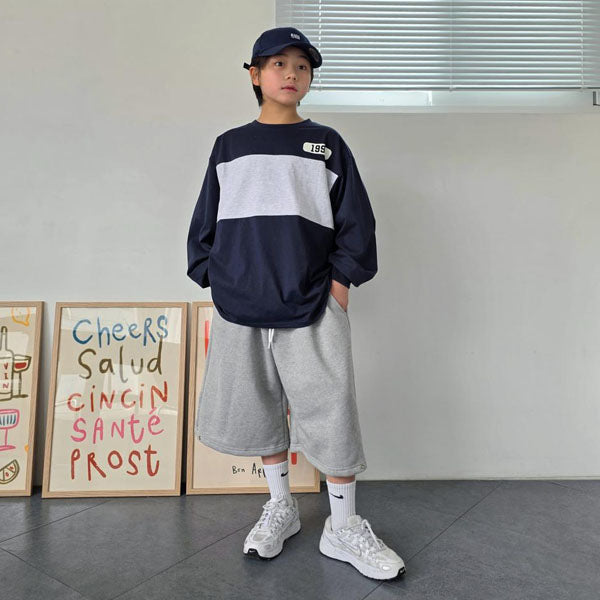 Active Pants Korean toddler pants in gray made in Korea