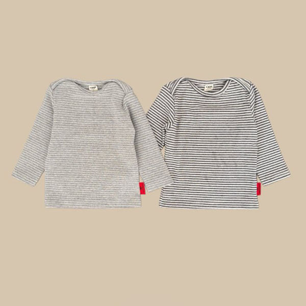 Dove Tee Korean infant t-shirt in ivory made in Korea