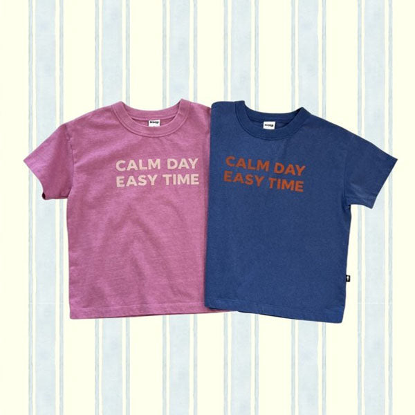 Pigment Time T-Shirt Korean toddler t-shirt in pink made in Korea