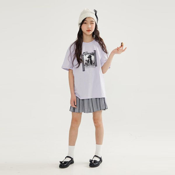 (SS25) Check Pleated Skirt