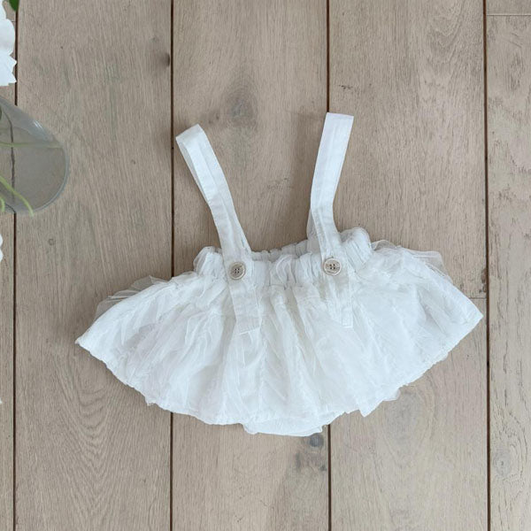 Mesh Tiered Skirt