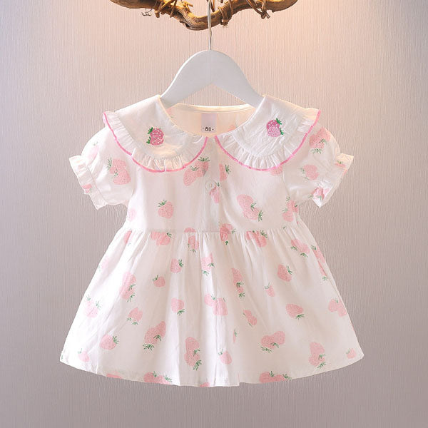 Strawberry Collar Dress