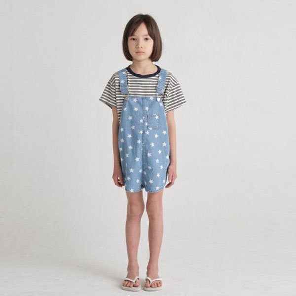 Berry Short Overalls
