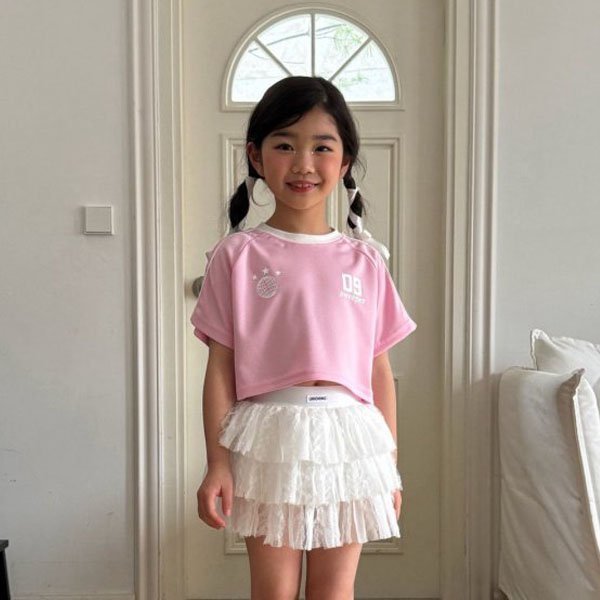 Numbering Crop Tee (15~19)