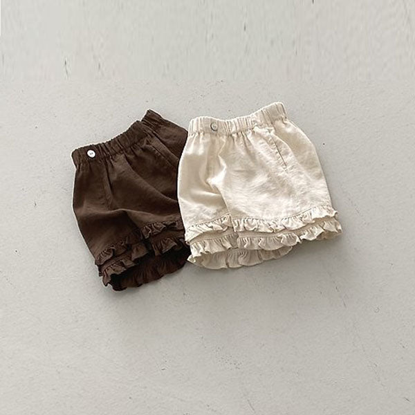 Bali Pants Korean toddler pants in cream made in Korea