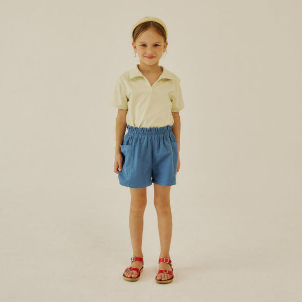 Cream Frill Pants