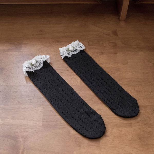Rose Lace Socks