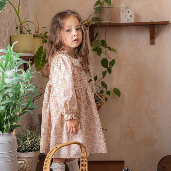 Annika Smocking Dress