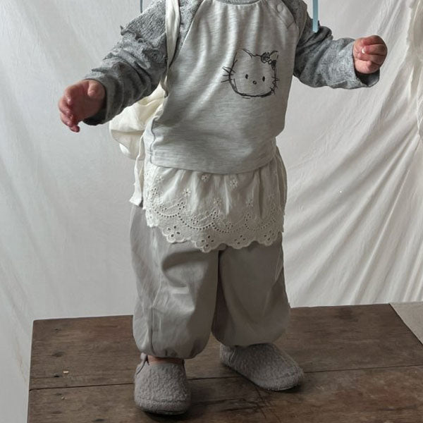 Dot Belly Jogger Pants