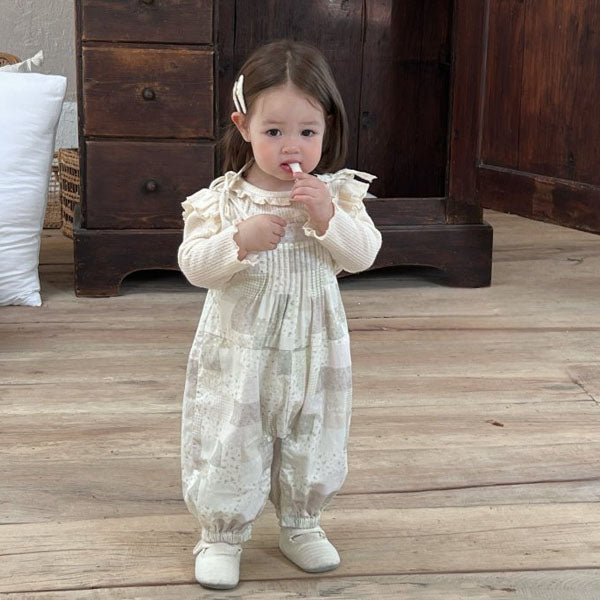 Forest Jumpsuit Tee Set