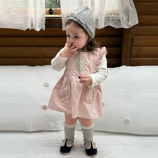 Candy Pintuck Dress (Tee Set)