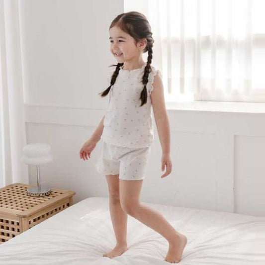 Summer Tulip Sleeveless & Shorts Set