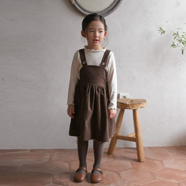 Earflap Suspender Dress