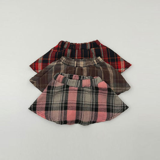 Sweet Check Mini Skirt