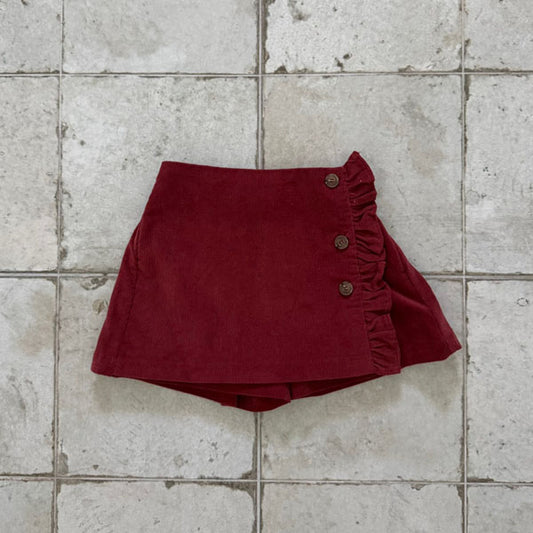 Corduroy Skirt Pants