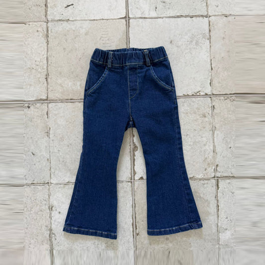 Denim Bootcut Pants