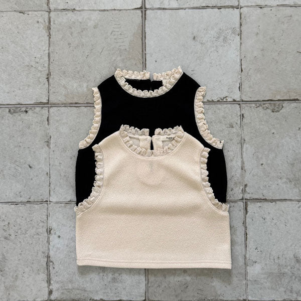 Hepburn Lace Vest