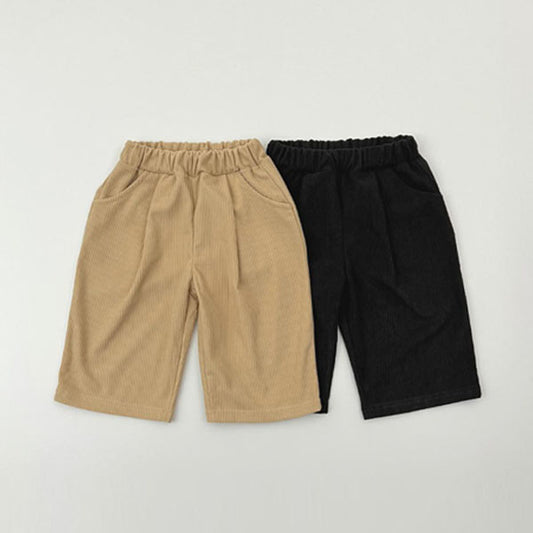 Corduroy 3/4 Pants (1+1)