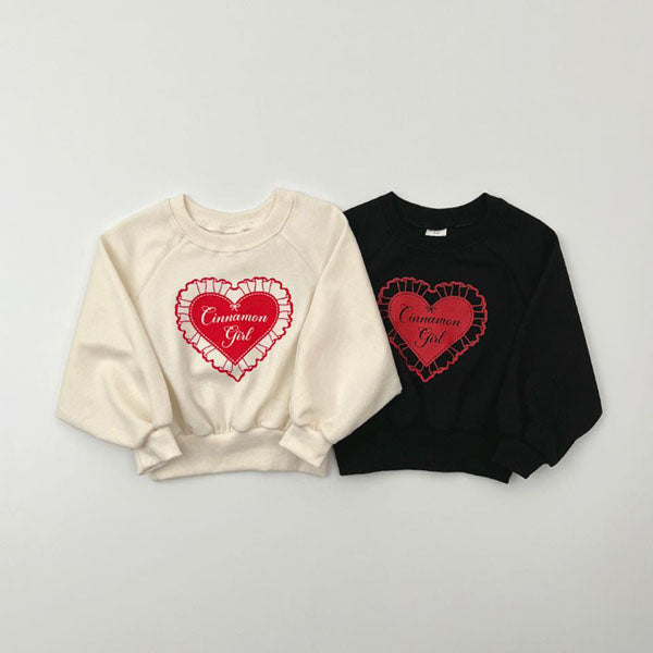 Heart Ribbon Sweatshirt