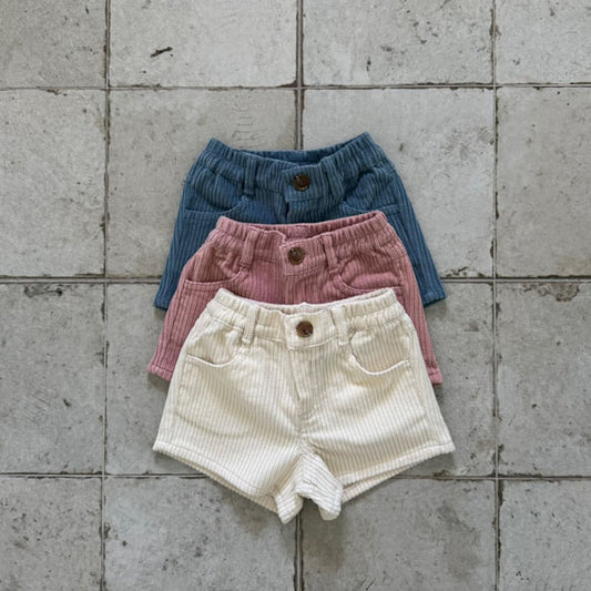 Corduroy Half Pants