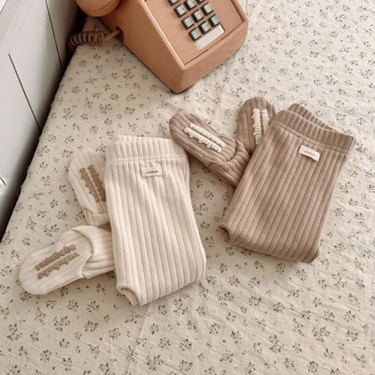 Valu Ribbed Baby Leggings