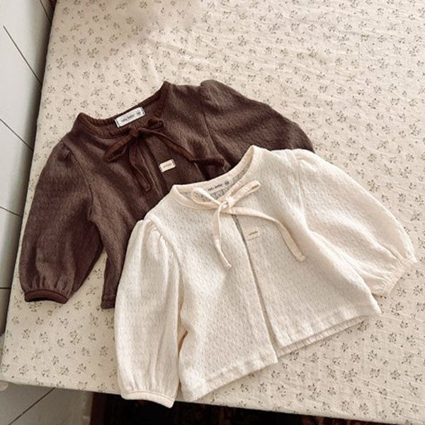 Ribbon Knit Cardigan