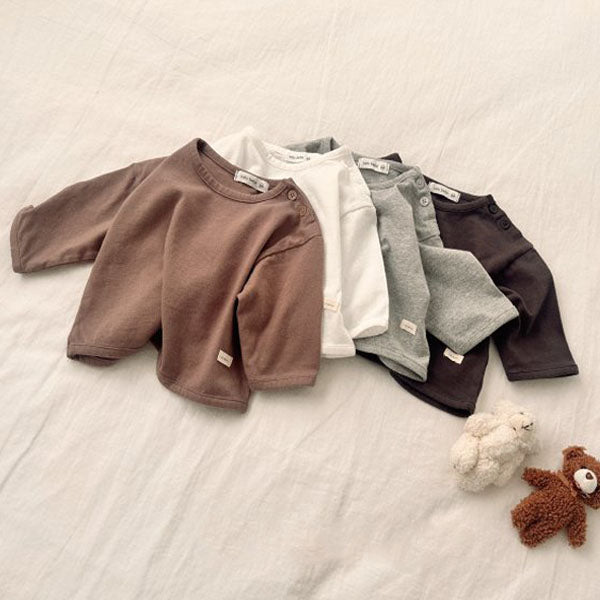 Daily Short Button Tee