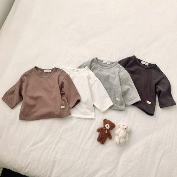 Daily Short Button Tee