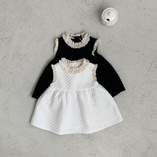 Vestido de encaje puro