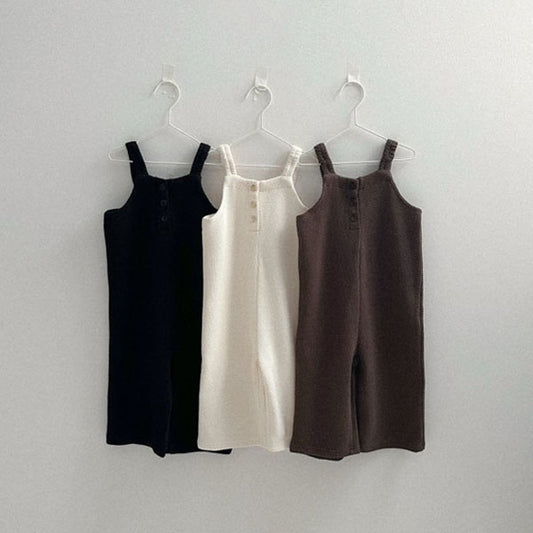 Curly Suspender Jumpsuit