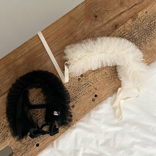 Choux Cream Frill Belt