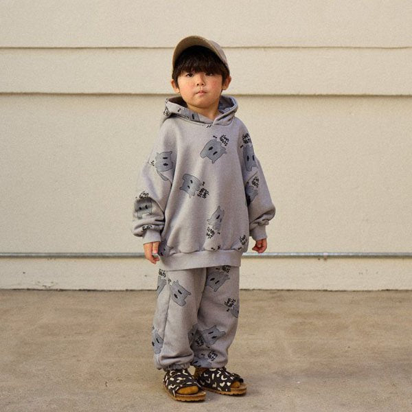 Ghost Print Jogger Pants