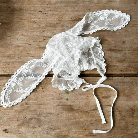 Lace Bunny Bonnet