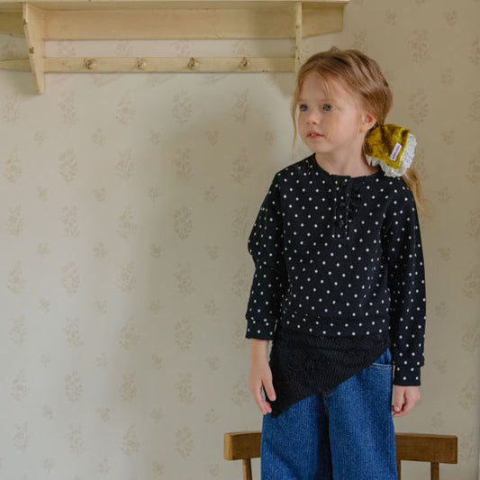 Little Dot Frill Tee