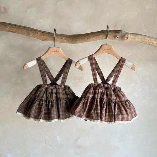 Check Tiered Bloomer